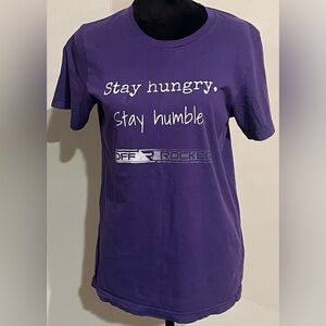 Ladies Rodeo Bella Canvas Purple Tee Size M